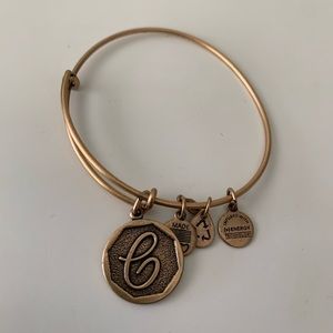 Alex and Ani “C” bangle